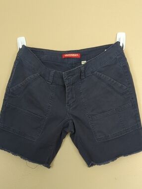 UNIONBAY Women's Dark Navy Utility Shorts